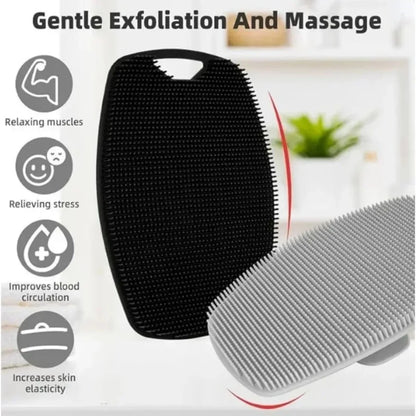 Soft Silicone Exfoliating Cleansing Scrubber