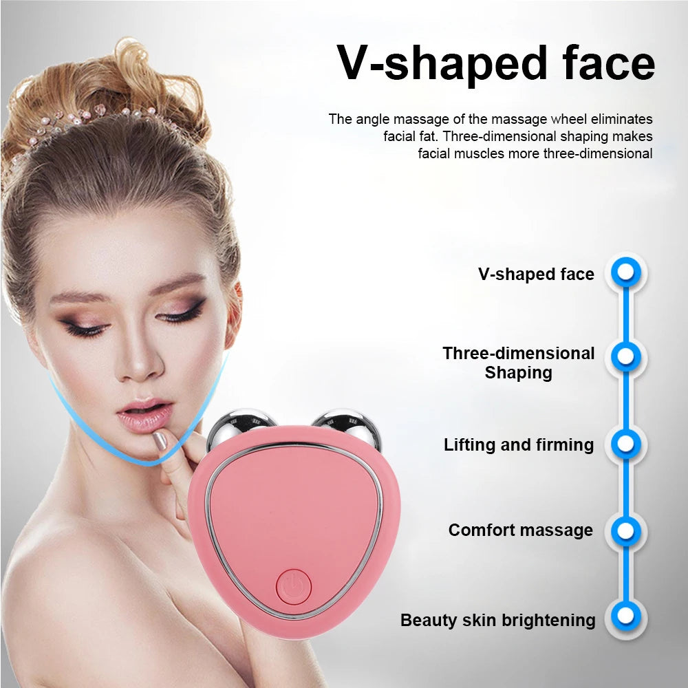 EMS Facial Skin Tightening Anti Wrinkle Facial Massager