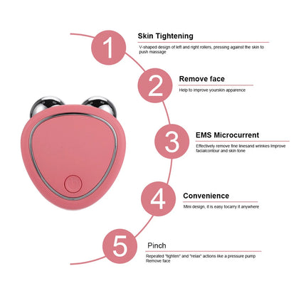 EMS Facial Skin Tightening Anti Wrinkle Facial Massager