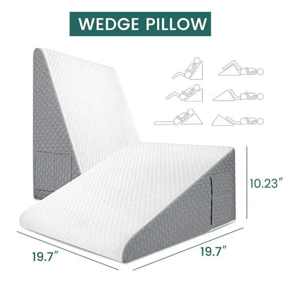 Memory Foam Elevated Wedge Pillow.