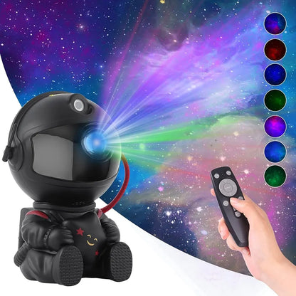 Astronaut Space Galaxy Starry Night Light Projector